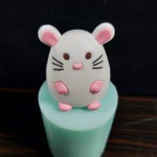 DW0168 PRZY-Molde de silicona para Fondant, Mini Totoro 3d, adornos, resina, arcilla, molde de incrustación, goma de silicona 2024 - compra barato