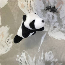 50PCS/LOT Wholesale Panda - 8CM Plush Stuffed TOY DOLL , Keys Chain Gift 2024 - buy cheap