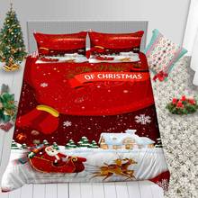 Thumbedding Santa Series Bedding Set Christmas King Classic Fashion Duvet Cover For Home Queen Twin Full Single Double Bed Set 2024 - buy cheap