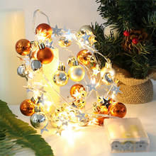 Luzes led decorativas para natal 1.5 m, 10 luzes com garrafa, luz de fada, decoração para festas, feriados e casamentos, árvore dos desejos 2024 - compre barato