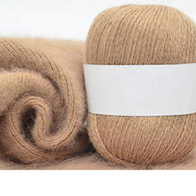 50g/ball Cashmere Long Plush Mink Yarn Wool Yarn for Hand Knitting Weaving Sweater Hat Scarf Anti-pilling Yarn High Quality 2024 - buy cheap