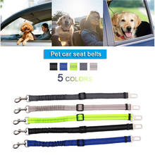 Car Seat Belt Dog Seat Belt Dog Leash Traction Belts Cushioning Elastic Reflective Safety Rope Traction Rope Dog Pet Supplies 2024 - buy cheap