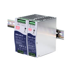 Mean well-fonte de alimentação com trilho din industrial, tensão de entrada meanwell, 48v, 240w, saída única 2024 - compre barato