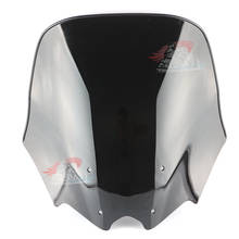 Motorcycle Windshield Windscreen For HONDA NC700 NC700x 2010 2011 2012 2013 2014 10 11 12 13 14 BLACK 2024 - buy cheap