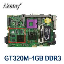 K40ID Laptop motherboard For Asus K50ID K40IE K50IE PRO5DI original mainboard DDR3-RAM GT320M-1GB 2024 - купить недорого