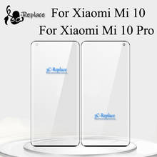 Оригинальный 6,67 дюймов для Xiao mi 10 5G Global / Mi 10 Pro 5G Глобальный Передний сенсорный экран Стекло Внешний Объектив Замена (без кабеля) 2024 - купить недорого