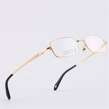 Высококачественные очки из чистого титана, мужские оправы для очков, оптические очки для чтения, прозрачные линзы для глаз, мужские 867 2024 - купить недорого