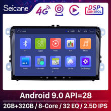 Seicane-Radio con GPS para coche, reproductor con Android 9,0, DSP, IPS, 2GB, 2Din, para VW, Volkswagen, SEAT, León, CUPRA, Skoda, Passat, b5, b6, CC, Polo 2024 - compra barato