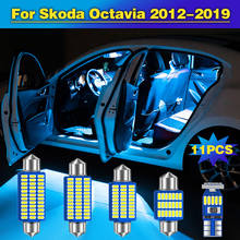 11pcs Error Free LED Bulbs Car Interior lights Dome Reading Trunk Lamp For Skoda Octavia 2012 2013 2014 2015 2016 2017 2018 2019 2024 - buy cheap