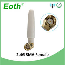 EOTH  2.4g antenna 2~3dbi sma female wlan wifi 2.4ghz antene pbx iot module router tp link signal receiver antena high gain 2024 - buy cheap