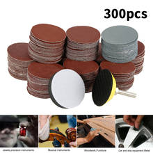 300pcs 50mm 2 Inch Sander Disc Sanding Discs 80-3000 Grit Sanding Paper with Polish Pad+1/4 Inch Shank for Polishing Cleaning 2024 - buy cheap