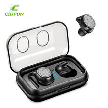 Cigfun TWS Bluetooth Earphone True Wireless Earbuds 5.0 Bluetooth Headphones Touch Control Headset with Mic for iPhone Xiaomi 2024 - buy cheap