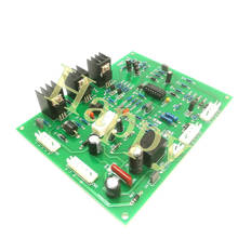 Máquina de solda king nbc, com painel de controle, placa de circuito e torneira para soldagem, placa principal