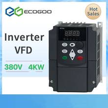 VFD 380V 4KW AC 380В 1.5kW/2.2KW/4KW/5.5KW/7.5KW привод переменной частоты 3 фазный регулятор скорости инвертор двигателя VFD инвертор 2024 - купить недорого