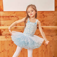 2020 Kids Stage Performance Dress Lace Ballet Dance Costume For Girls Tutu Dance Wear Tutu Dance Dress Ballerina Leotard JL1337 2024 - buy cheap