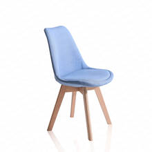 B простой современный домашний стул для столовой, офисное кресло, креативный твердый деревянный Северный стул 2024 - купить недорого