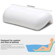 Almohada de baño de SPA, reposacabezas de bañera antideslizante, suave, impermeable, con ventosa 2024 - compra barato