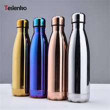 LOGO Customize Stainless Steel Thermos Vacuum Insulated Cup Bottle For Water Bottles Double-Wall Travel Drinkware Sports Flask 2024 - buy cheap