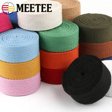 5Meters 32mm 1.5mm Thick Backpack Strap Webbing Tapes Canvas Cotton Ribbon Knapsack Strapping Band DIY Sewing Belt Accessories 2024 - buy cheap