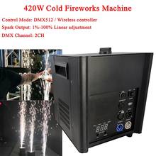 Stage Effect Lighting Equipment Fireworks Machine 570W Cold Spark Wedding DJ Disco Flame Fountain DMX512 And Remote Control 2024 - buy cheap