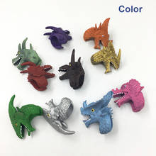 Novelty Dinosaur Finger Set Dinosaur Ring TPR Toy Finger Doll Student Funny Hand Puppet Finger Cots For Kids Toy (random Style) 2024 - buy cheap