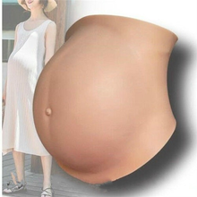 Vientre falso Premium realista, 2-10 meses de embarazo, vientre de bebé, prótesis de silicona suave Artificial 2024 - compra barato