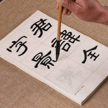 Pinceis de escrita de caligrafia chinesa com figuras lishu para iniciantes e adultos, arrumação para livro de cópia 2024 - compre barato