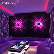 Lámpara LED moderna de pared para interiores, luces de pared de mariposa para decoración de cabecera, sala de estar, TV, Bar, Holtel, 3W, 85-265V de CA 2024 - compra barato