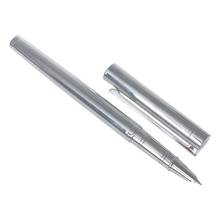 Jinhao 126 caneta fonte, prateada, com capuz 2024 - compre barato