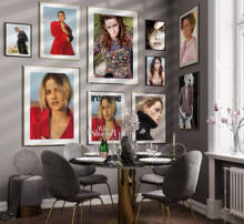 Kristen Steady-póster de película HD, arte de pared de estrella, lienzo, pintura nórdica para cafetería, Bar, habitación, decoración del hogar 2024 - compra barato