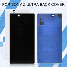 Catteny XL39H XL39 C6802 C6833 Glass Housing Door Back Cover For Sony Xperia Z Ultra Back Battery Cover Door Parts Free Russian 2024 - buy cheap