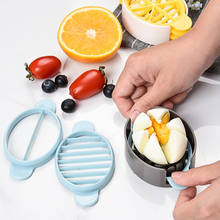 Cortador de ovos multifuncional, ferramenta de cozinha para cortar ovos 3 em 1, utensílios 2024 - compre barato