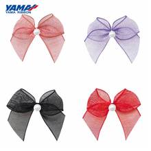 YAMA Wide 26mm±3mm High 25mm±3mm Bow with Bead 200pcs/bag Organza Ribbon DIY Accessories Wedding Party Decoration 2024 - buy cheap