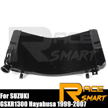 Radiador de água do motor da motocicleta sistema de refrigeração do refrigerador para suzuki hayabusa GSX-R 1300 1999-2007 2000 2001 2002 2003 2004 2005 2024 - compre barato