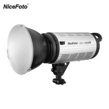 NiceFoto LED-2000B II 5500K LED Video Light Fill-in Light CRI 95+ Orange Filter Bowens Mount APP Control for Studio Wedding 200W 2024 - buy cheap