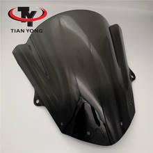 Motorcycle For Kawasaki ZX6R 2009-2010-2011-2012-2013-2014-2015-2016-2017 Smoke Clear Wind Deflectore Windscreen Windshield 2024 - buy cheap