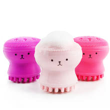 Facial Brush Clean Soft Silicone Cute Deep Cleanse Facial Cleansing Brushes Portable Kawaii Personal Care Tools Foaming Brush 2024 - buy cheap