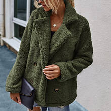 Woman Winter Coats and Jackets Faux Fur Warm Coat Female Teddy Black Jacket Fashion Oversized Abrigos Mujer Invierno 2020 2024 - buy cheap