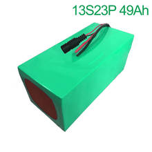 Paquete de batería de iones de litio para bicicleta eléctrica, 48V, 69Ah, 13S23P, 18650, 360x185x140mm 2024 - compra barato