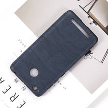 Wood grain PU Leather Phone Case For Xiaomi Redmi 3S Soft Silicone Case For Xiaomi Redmi 3X Protective Back Shell 2024 - buy cheap