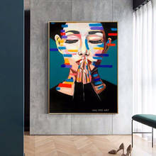 Pintura en lienzo pintada a mano para sala de estar, póster de pared de estilo famoso de Picasso, imágenes para decoración del hogar, 100% 2024 - compra barato