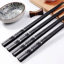 1 Pair Japanese Chopsticks Non-Slip Durable Alloy Hot High Quality Portable Sushi Chop Sticks Set Chinese Chopstick Learner Gift 2024 - buy cheap