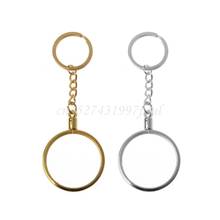 40mm/1.57" Commemorative Coin Holder Keyring Medallion or Chip Collection Souvenir Coin Pendant Keychain Fashion Jewelry 2024 - buy cheap
