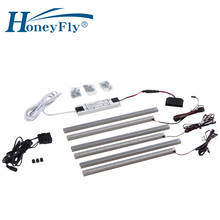 HoneyFly-Lámpara LED de techo para debajo del armario, Kit de luz patentada, 12V, 4000K, 30cm/60cm, con controlador LED e interruptor para armario 2024 - compra barato