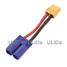 XT60 Plug Female to EC5 Male Style Connector Adapter /w 14AWG Wire for Rc Quadcopter 2024 - buy cheap