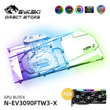 Bykski A-RGB GPU Blocks For EVGA RTX3090 3080 FTW3 ULTR VGA Water Block Cooler Heatsink PC Liquid Cooling A-RGB N-EV3090FTW3-X 2024 - buy cheap