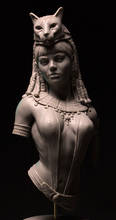 Kit de modelismo de figuras de resina, busto de Guerrero mujer antigua sin BASE, sin pintar, 1/10 2024 - compra barato