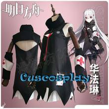 Hua Falin Cosplay Costume Game Arknights Halloween Chrismas Carnival Party Costume For Women Clothes Wig Shoes 2024 - buy cheap