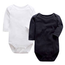 100% algodão bebês roupas macacão recém-nascido bebê meninos macacão manga longa 0-24 meses roupas infantis 2024 - compre barato