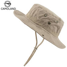Men Women Summer Bucket Hats Outdoor Fishing Wide Brim Sun Hat UV Protection Panama Hat Men Hiking Sombrero Boonie Hat For Women 2024 - buy cheap